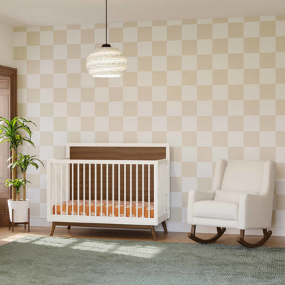 Babyletto Kai Rocker in Eco-Performance Fabric | Water Repellent & Stain Resistant