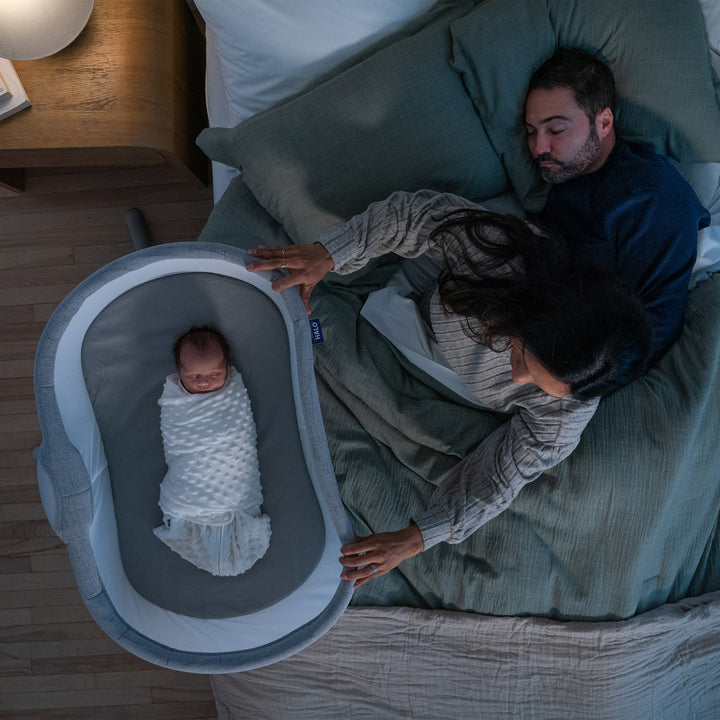 HALO BassiNest Connected 3.0 Smart Bassinet - Grey