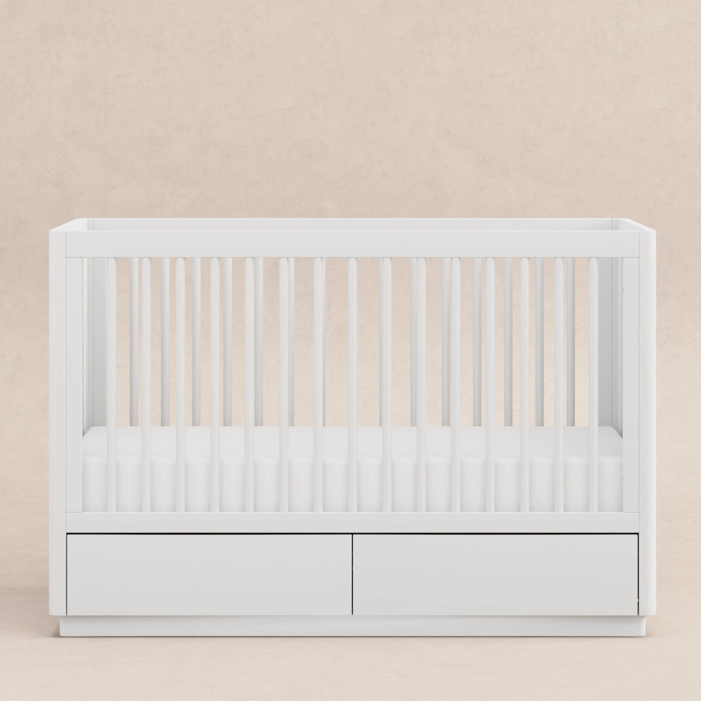 Babyletto Bento 3-in-1 Convertible Storage Crib with Toddler Bed Conversion Kit