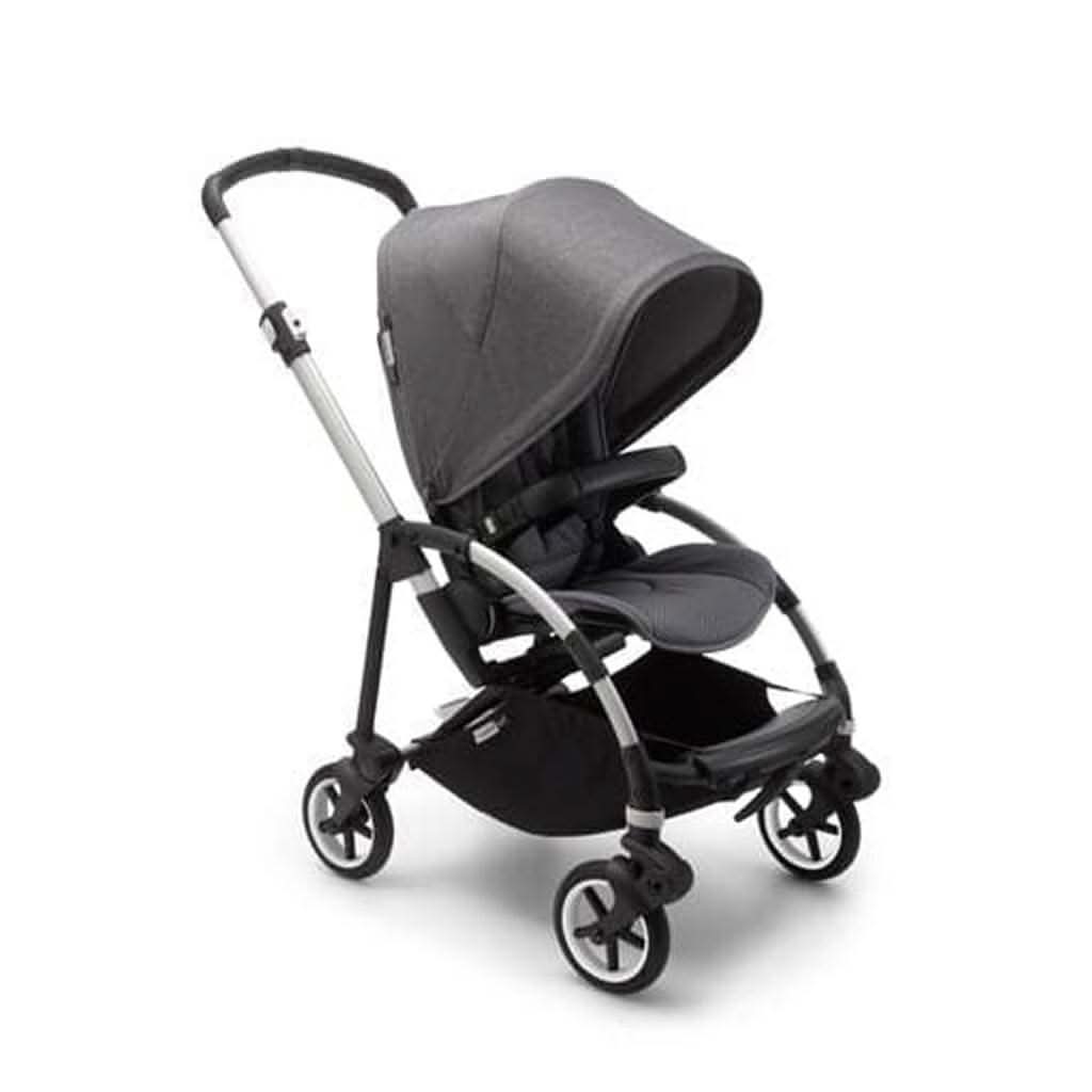 Bugaboo Bee6 Complete Stroller - Aluminum/Grey Melange
