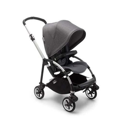 Bugaboo Bee6 Complete Stroller - Aluminum/Grey Melange