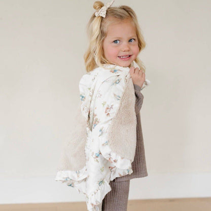 Saranoni Peter Rabbit™ Bamboo Rayon Muslin/Lush Mini Blankets
