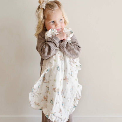 Saranoni Peter Rabbit™ Bamboo Rayon Muslin/Lush Mini Blankets