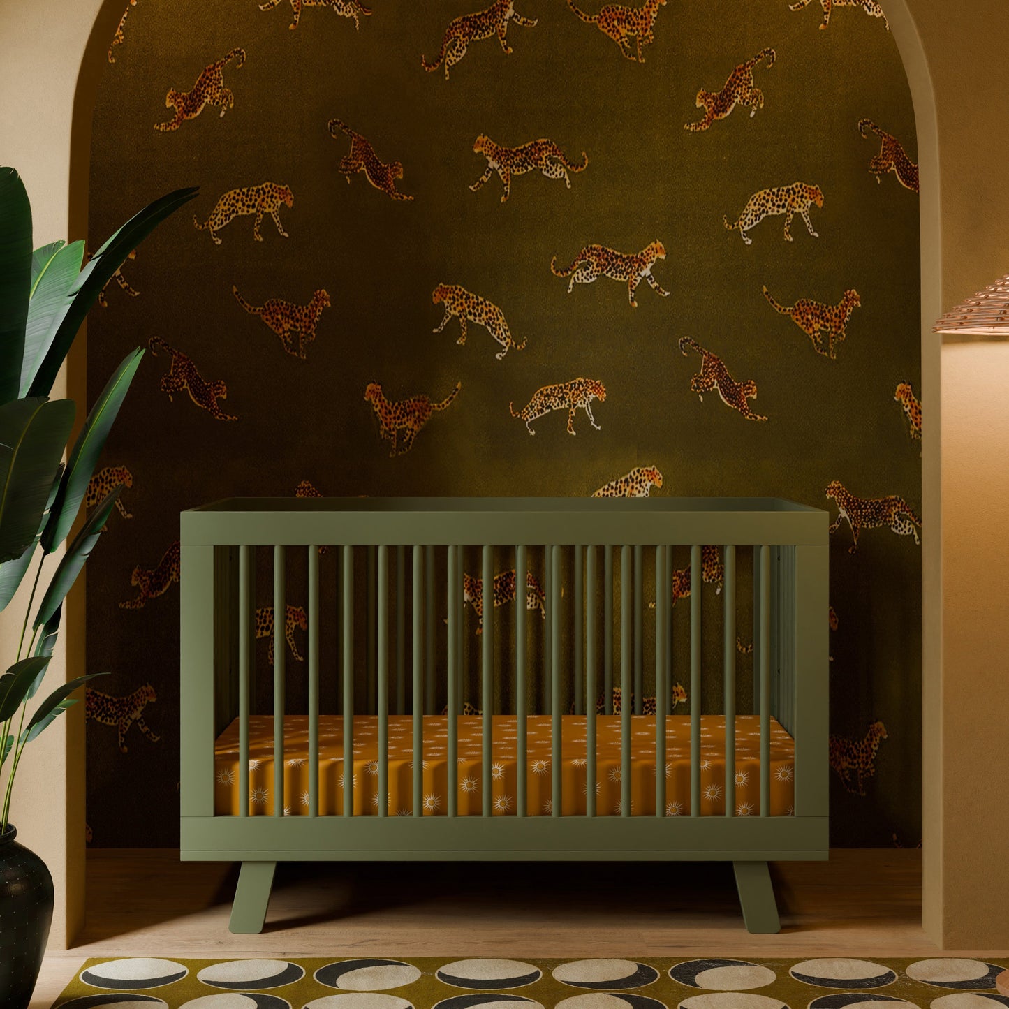 Babyletto Hudson 3-in-1 Convertible Crib with Toddler Bed Conversion Kit