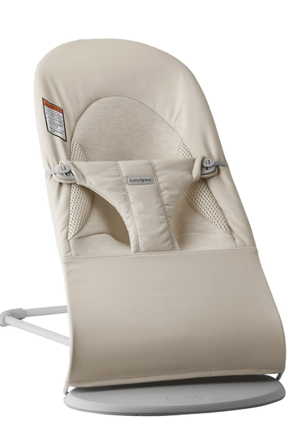 BabyBjörn Bouncer Bliss in Light beige Tri-Fabric