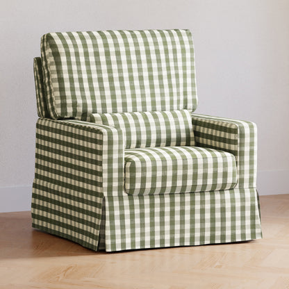 Namesake Crawford Pillowback Comfort Swivel Glider