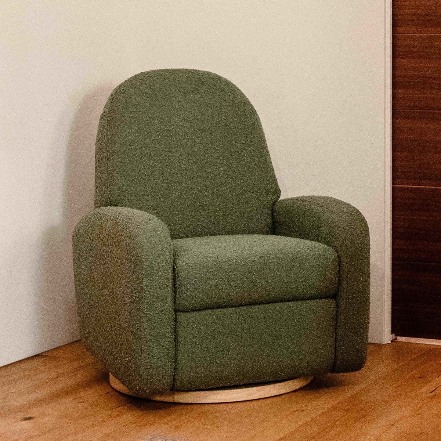 Babyletto Nami Electronic Recliner and Swivel Glider Recliner with USB port