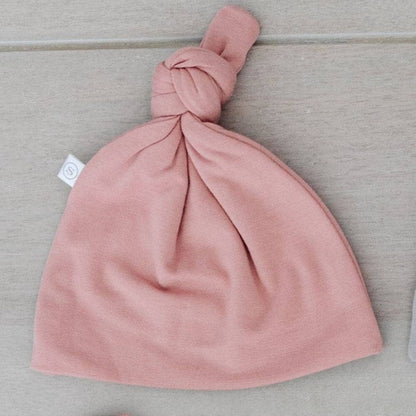 Stretchy Swaddles - Dusty Rose / Hat