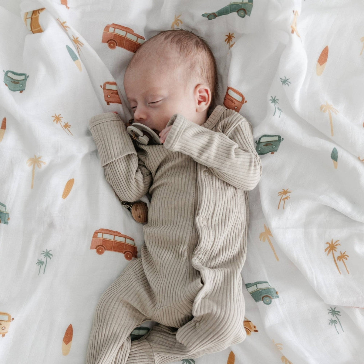 Bamboo Rayon Muslin Swaddles - Van Life