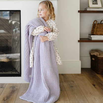 Waffle Knit Toddler - Wisteria