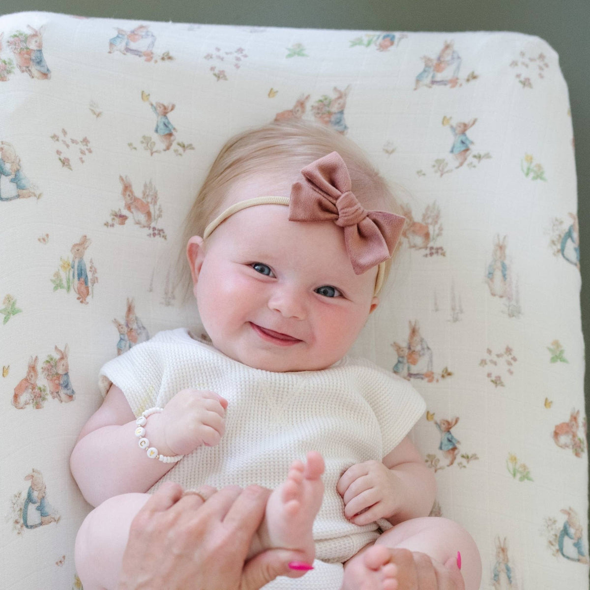 Saranoni Peter Rabbit™ Cotton Muslin Changing Covers
