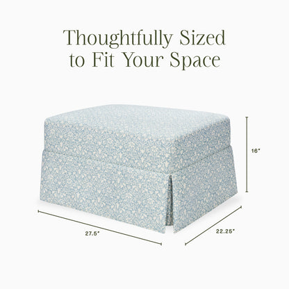 Morris & Co. x Namesake Crawford Gliding Ottoman