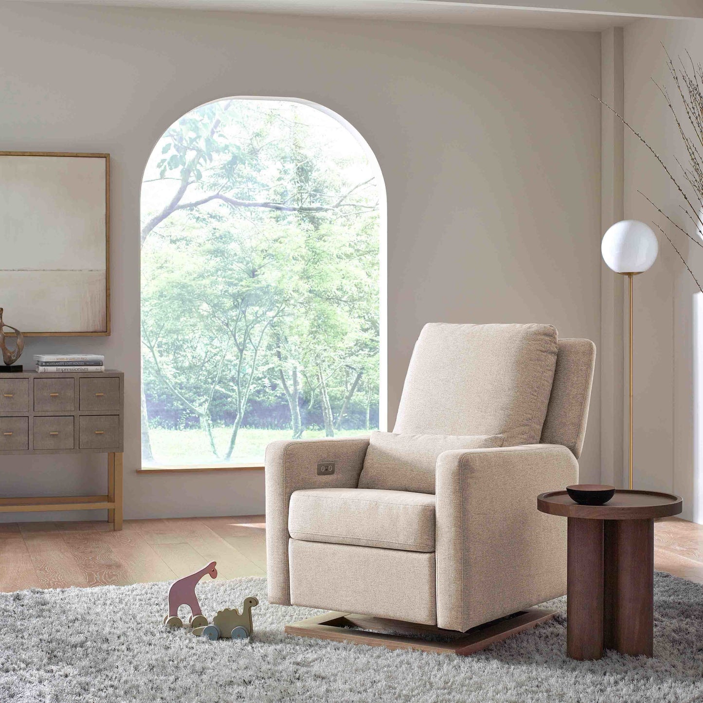 Babyletto Sigi Electronic Recliner and Glider with USB Port