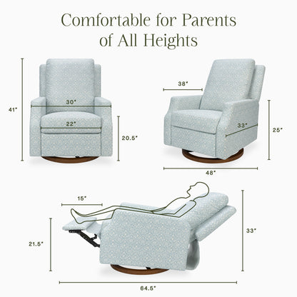 Morris & Co. x Namesake Crewe Recliner and Swivel Glider