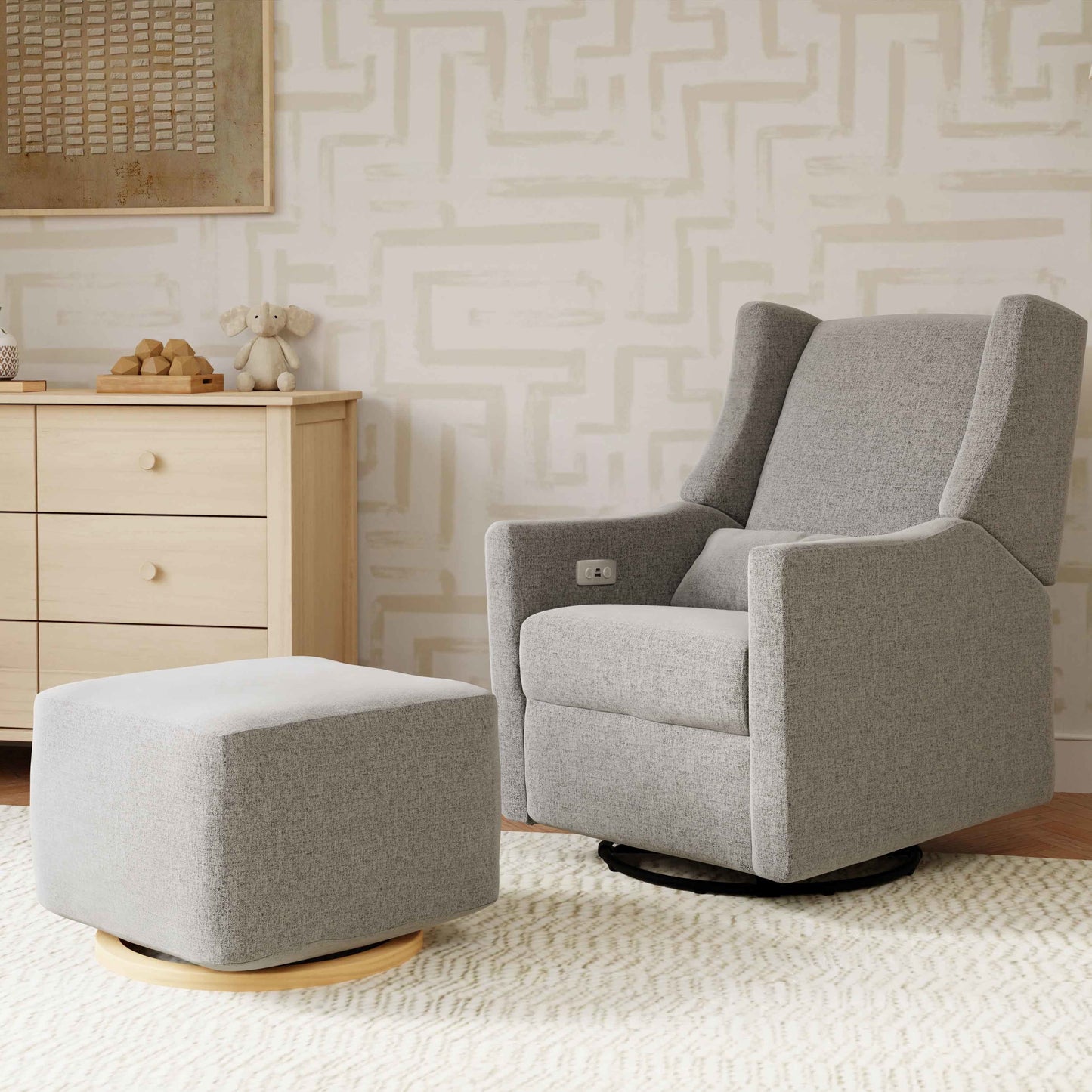 Babyletto Kiwi Gliding Ottoman