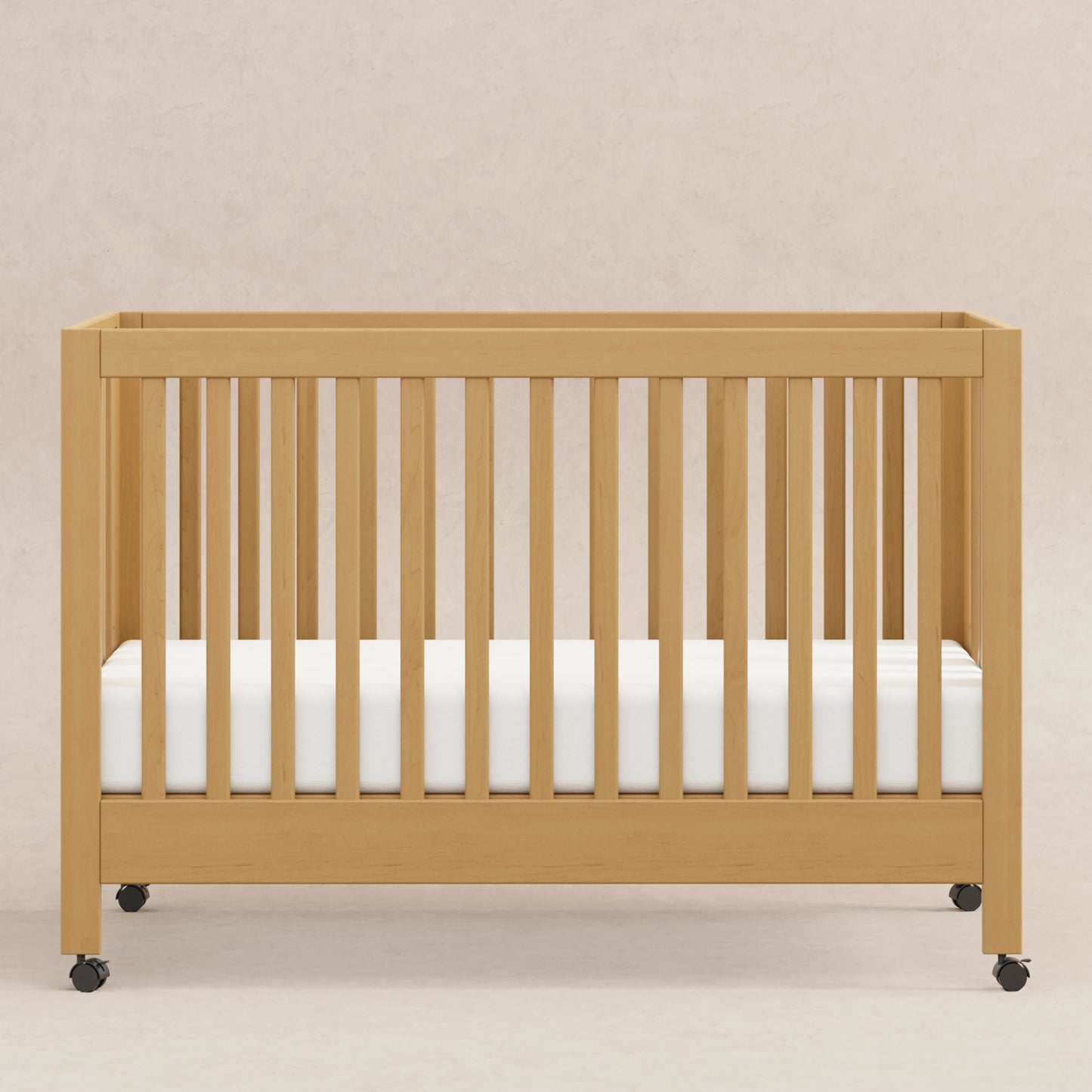 Babyletto Maki Portable Folding Crib with Toddler Bed Conversion Kit