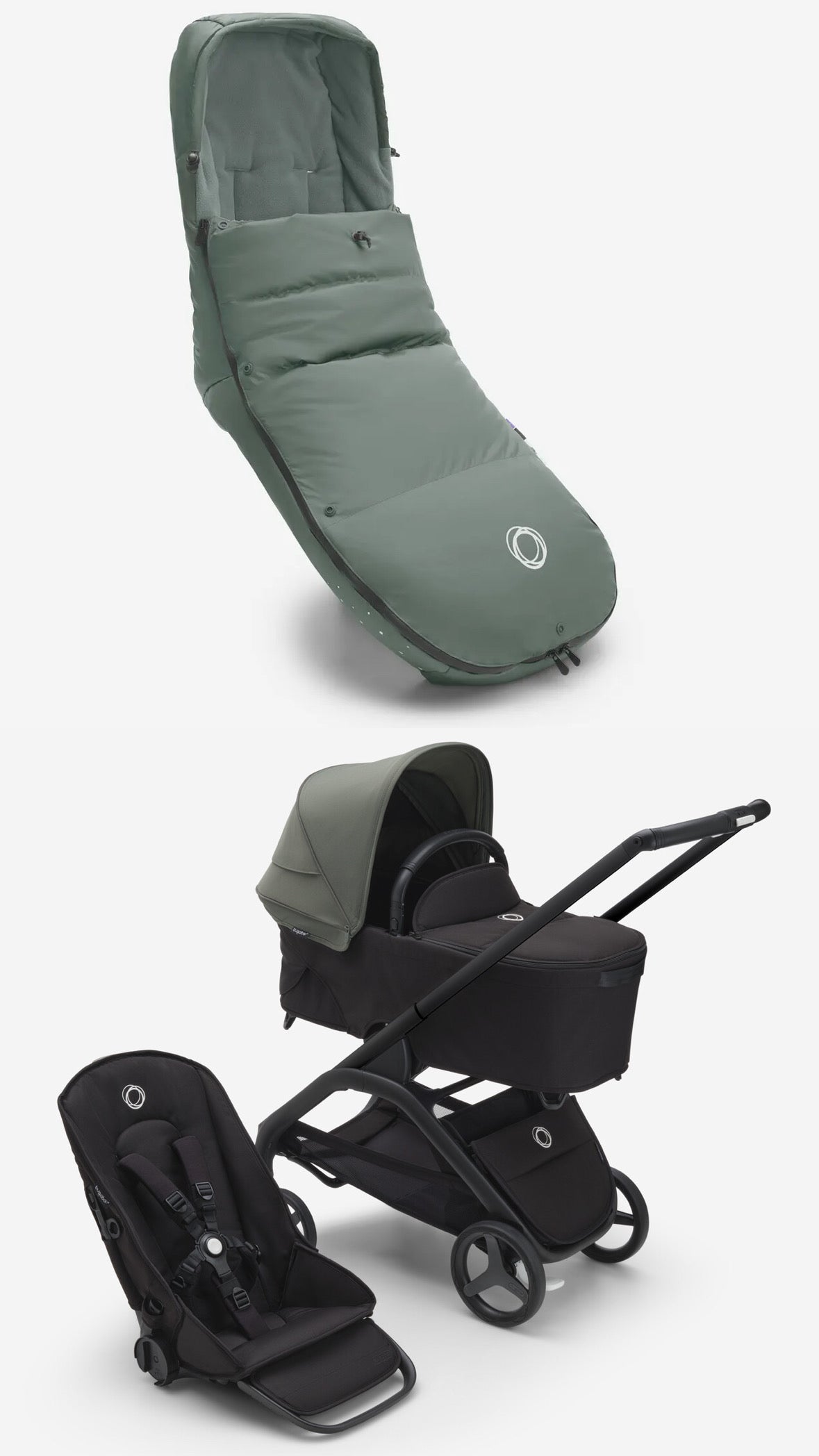 Bugaboo Dragonfly + Performance Footmuff Bundle