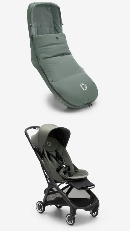 bugaboo footmuff vs high performance footmuff Bugaboo Butterfly + Performance Footmuff Bundle