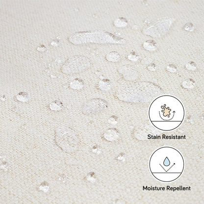 Babyletto Naka Storage Ottoman in Eco-Performance Fabric | Water Repellent & Stain Resistant
