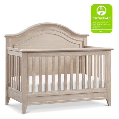 Monogram by Namesake Barrow Rustic 4-in-1 Convertible Curve Top Crib