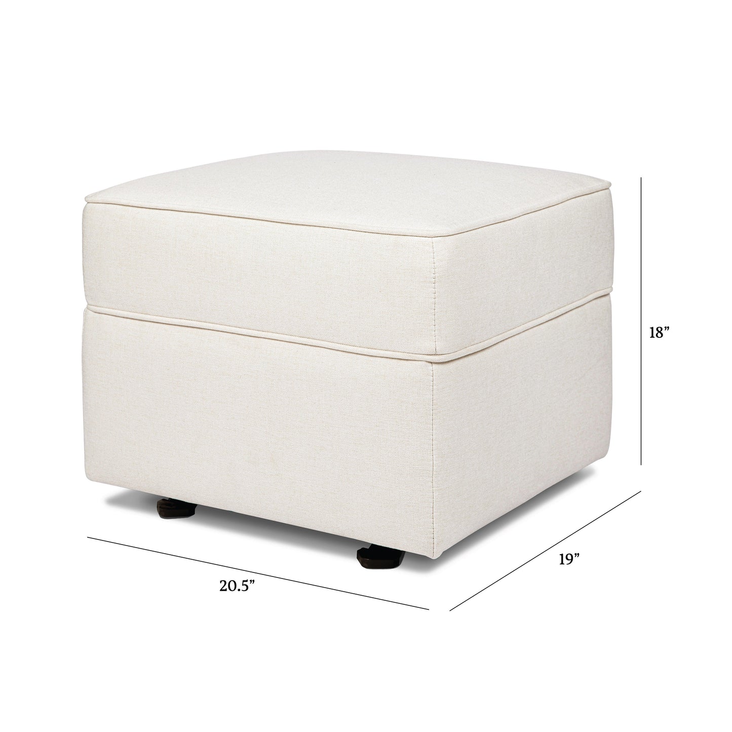 Namesake Willa-Alden Gliding Ottoman