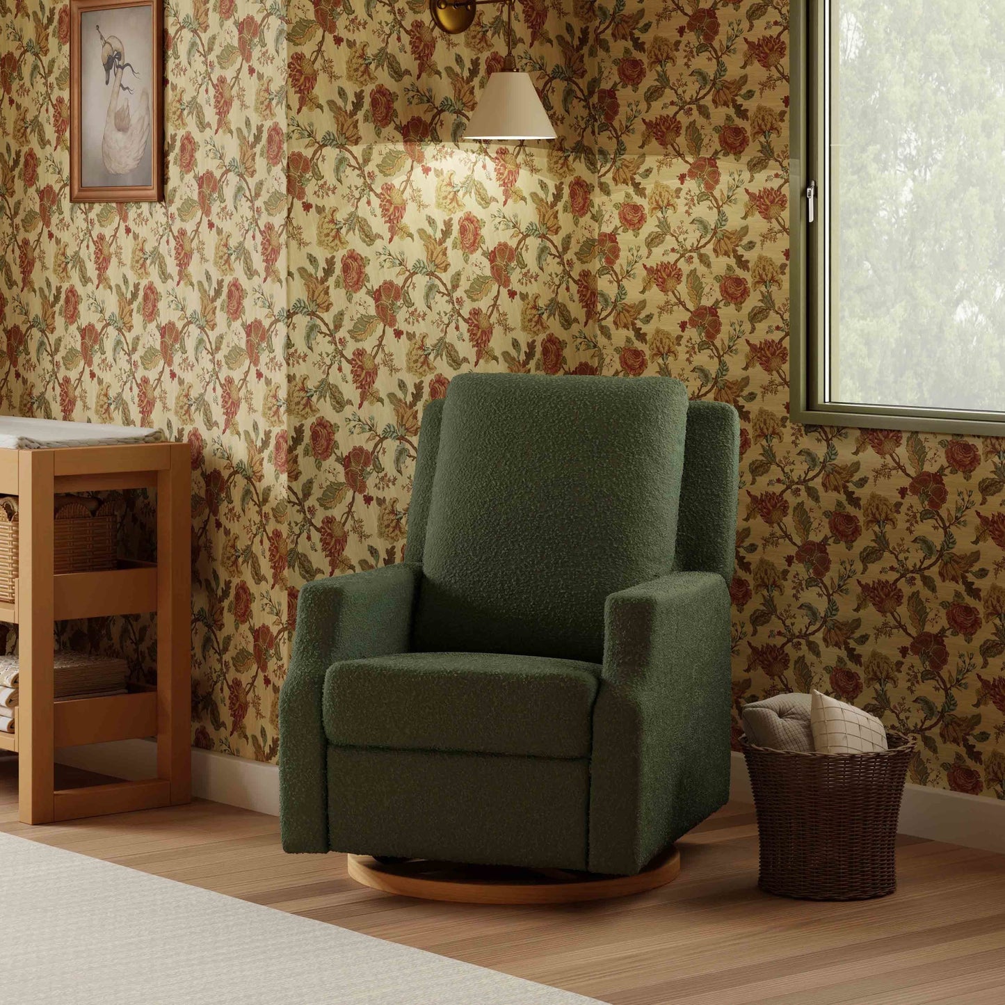 Namesake Crewe Recliner and Swivel Glider