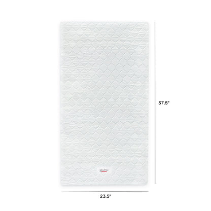 M5346C,Babyletto,Pure Core Non-Toxic Mini Crib Mattress with Hybrid Cover