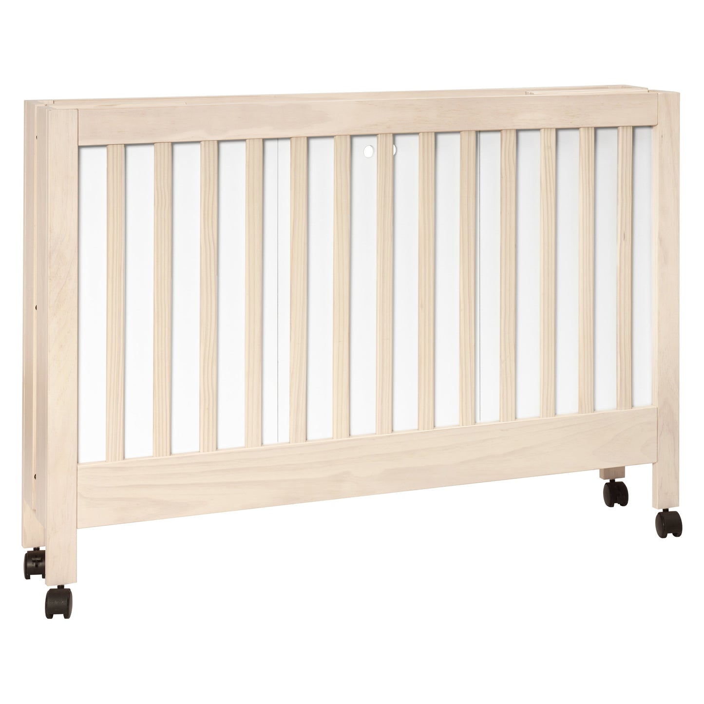 Babyletto Maki Portable Folding Crib with Toddler Bed Conversion Kit
