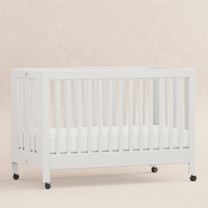 Babyletto Maki Portable Folding Crib with Toddler Bed Conversion Kit
