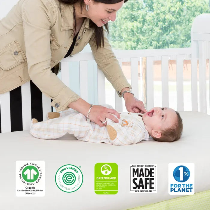 Naturepedic MC24 Classic Organic Cotton Lightweight Crib Mattress