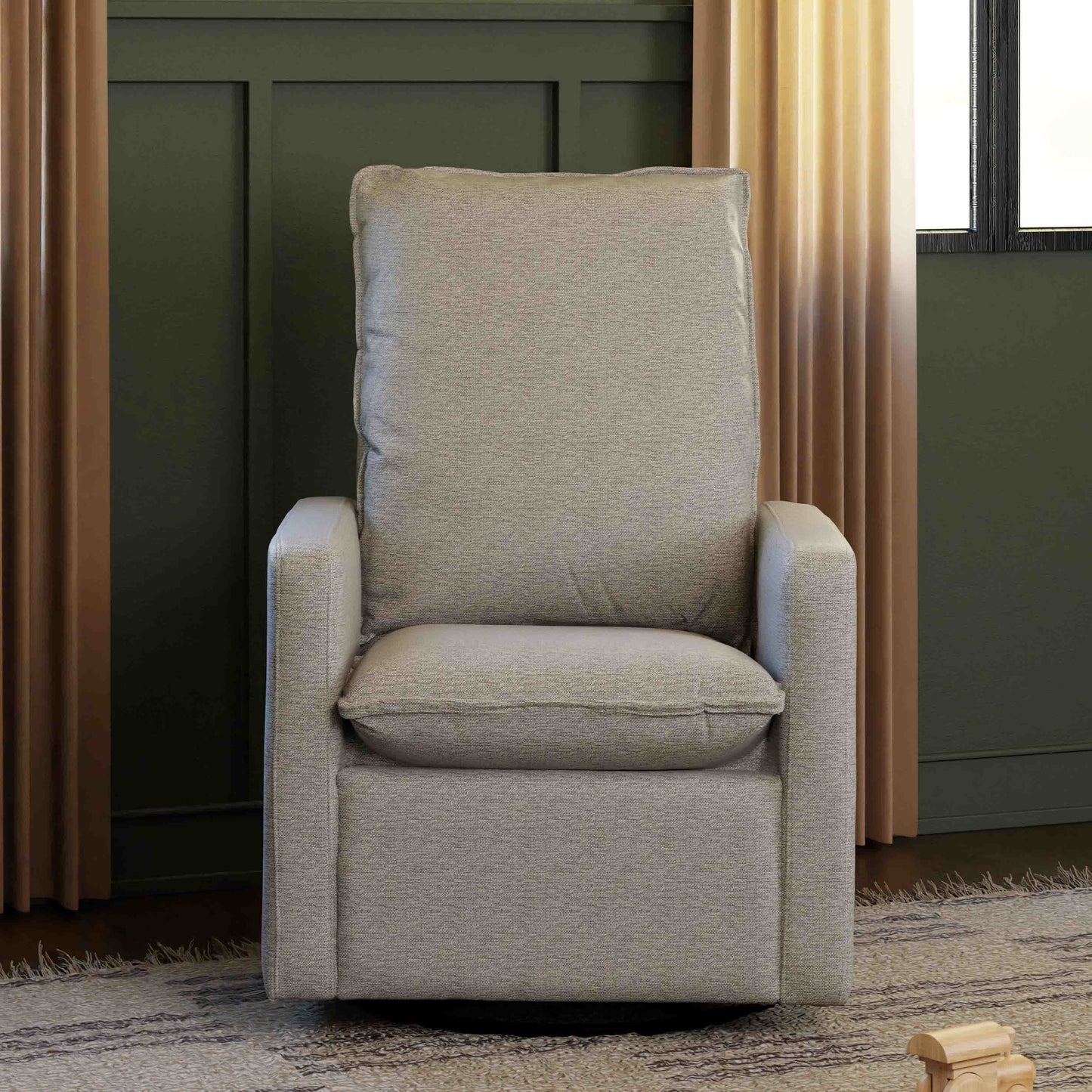 Babyletto Cali Pillowback Swivel Glider