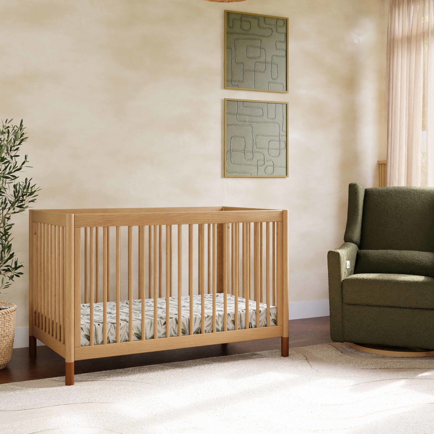 Babyletto Gelato 4-in-1 Convertible Crib with Toddler Bed Conversion Kit