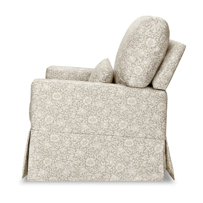 Morris & Co. x Namesake Crawford Pillowback Comfort Swivel Glider