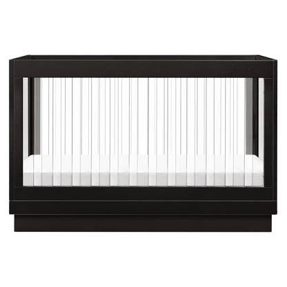 Babyletto Harlow Acrylic 3-in-1 Convertible Crib with Toddler Bed Conversion Kit