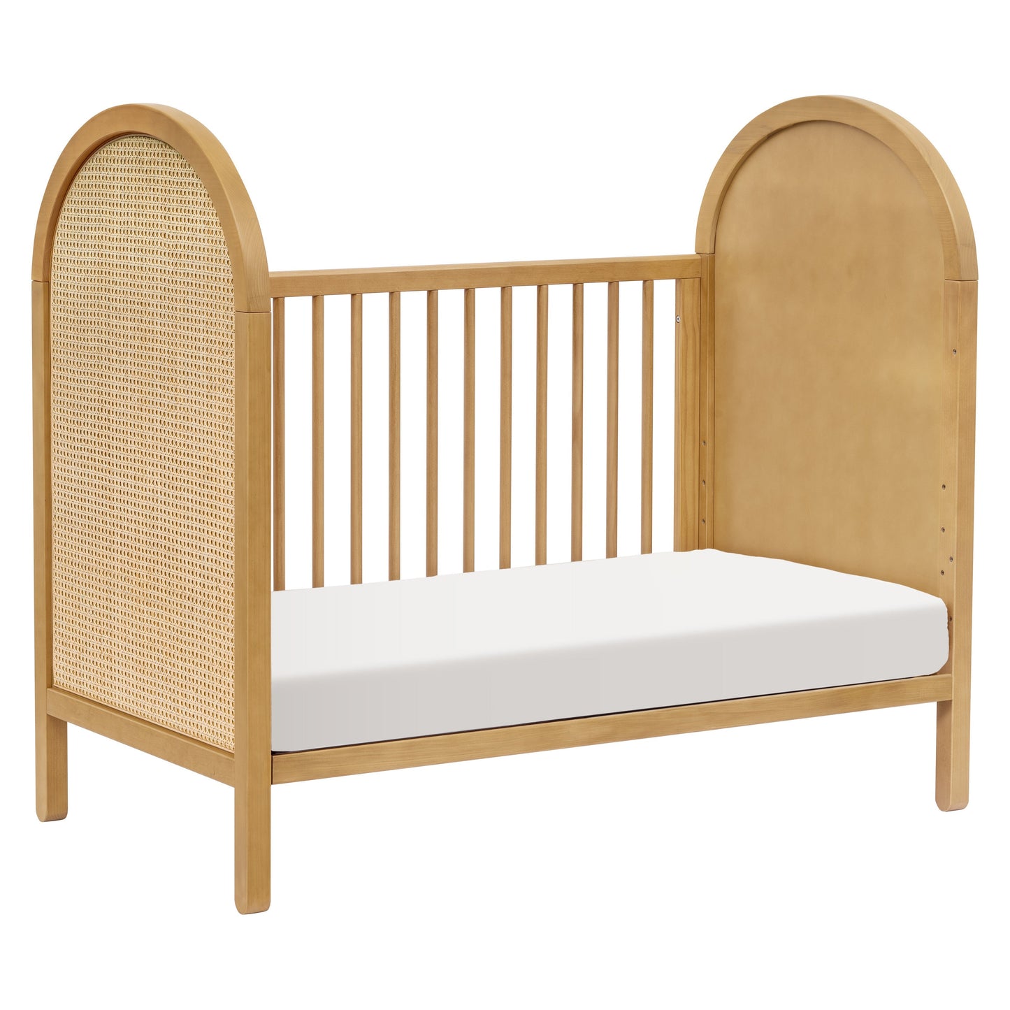 Babyletto Bondi Cane 3-in-1 Convertible Crib with Toddler Bed Conversion Kit