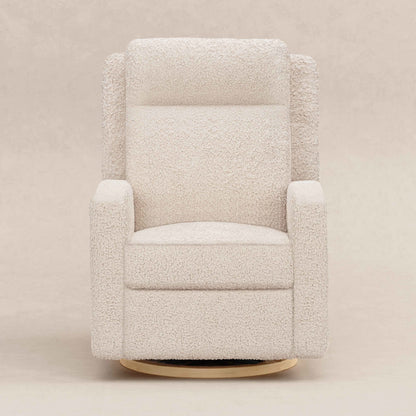 Babyletto Sigi Pro Power Recliner & Swivel Glider with Power Adjustable Headrest and Lumbar Support