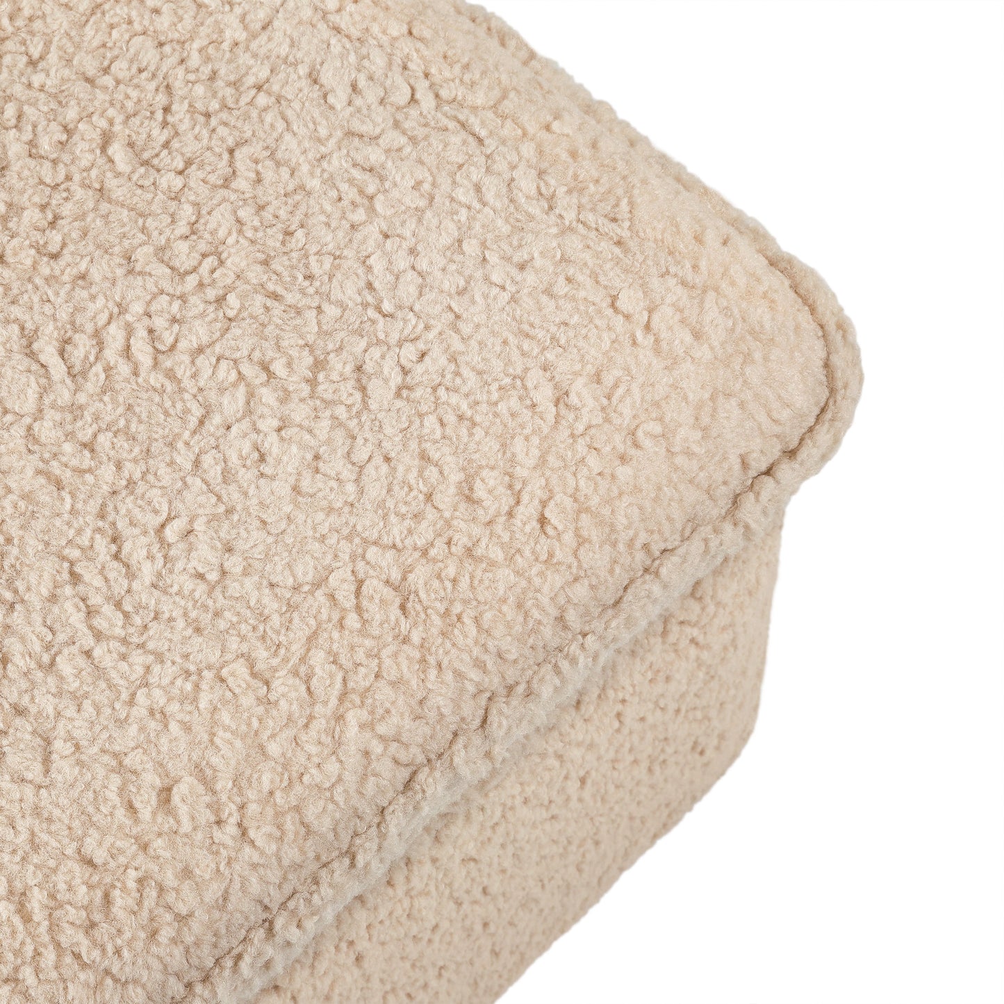 Babyletto Cali Storage Ottoman in Shearling