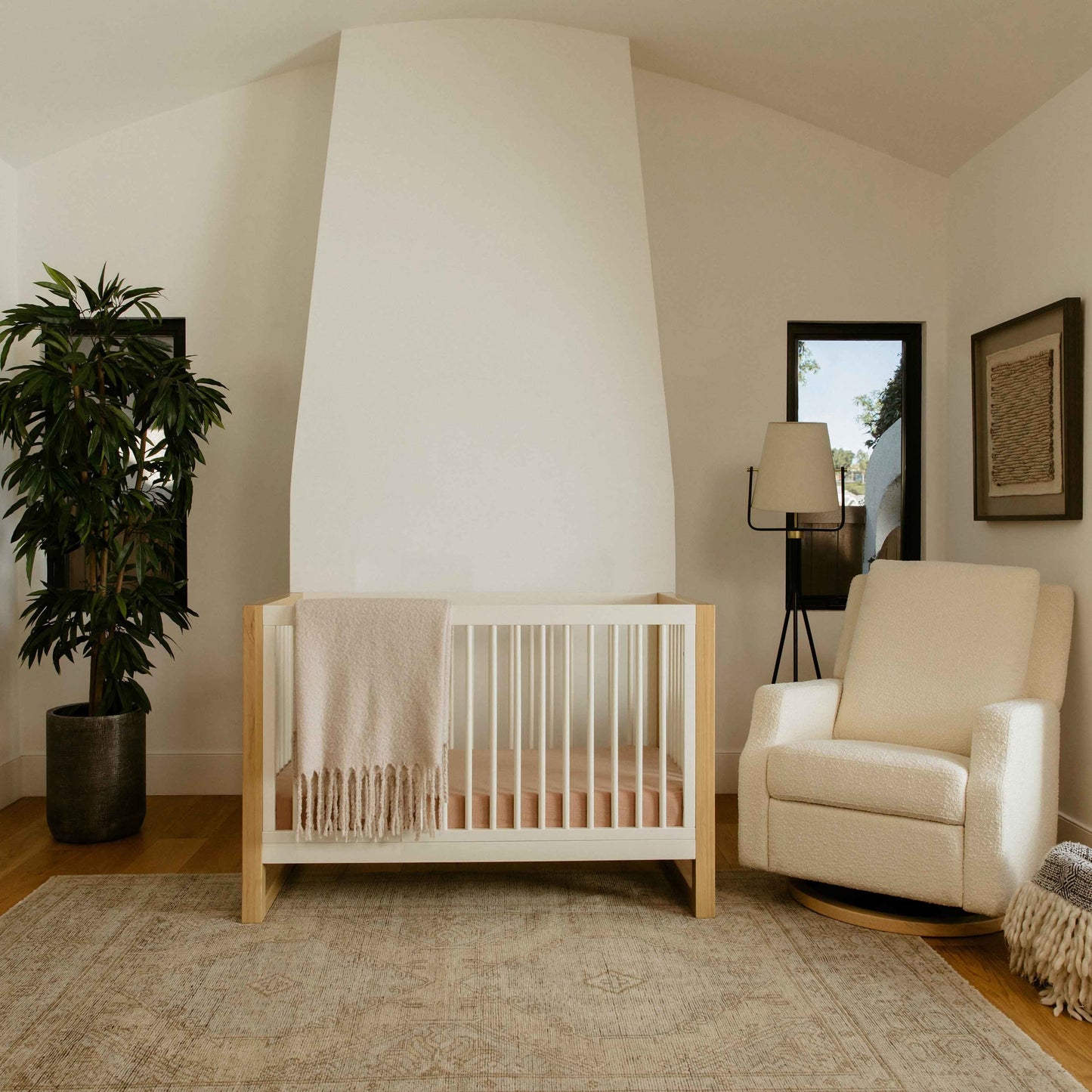 Namesake Nantucket 3-in-1 Convertible Crib with Toddler Bed Conversion Kit