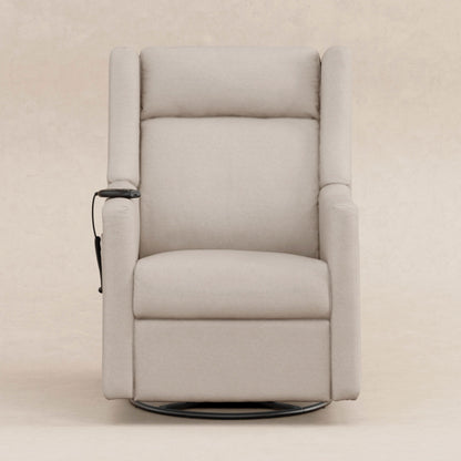 Babyletto Kiwi Deluxe Power Recliner & Swivel Glider with Heat and Massage