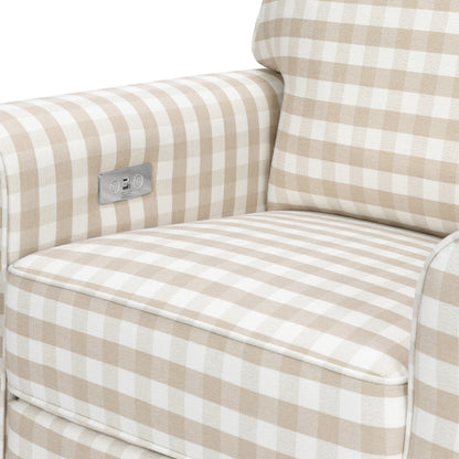 Monogram by Namesake Monroe Power Recliner and Swivel Glider