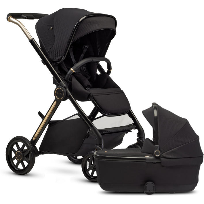 Silver Cross Reef 2 Stroller + Folding Bassinet - Ganache (2024)