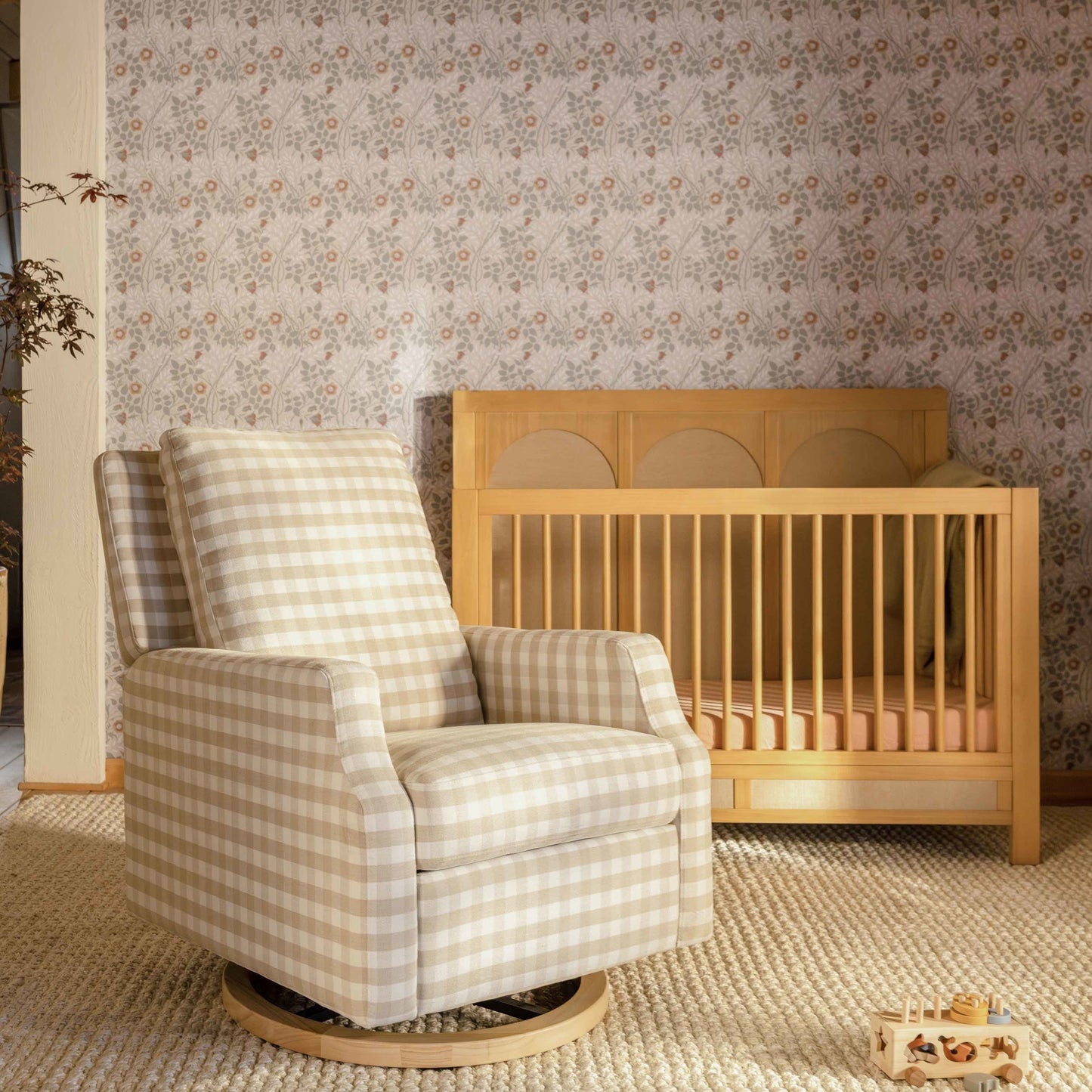 Namesake Crewe Recliner and Swivel Glider