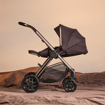 Silver Cross Reef 2 Stroller + Folding Bassinet - Ganache (2024)