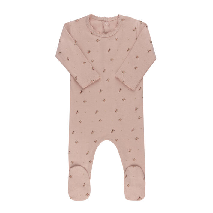 100% Cotton Stretchie - Pink Floral