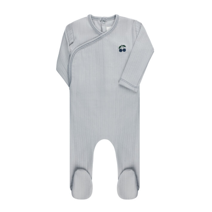 100% Cotton Stretchie - Blue Cherry