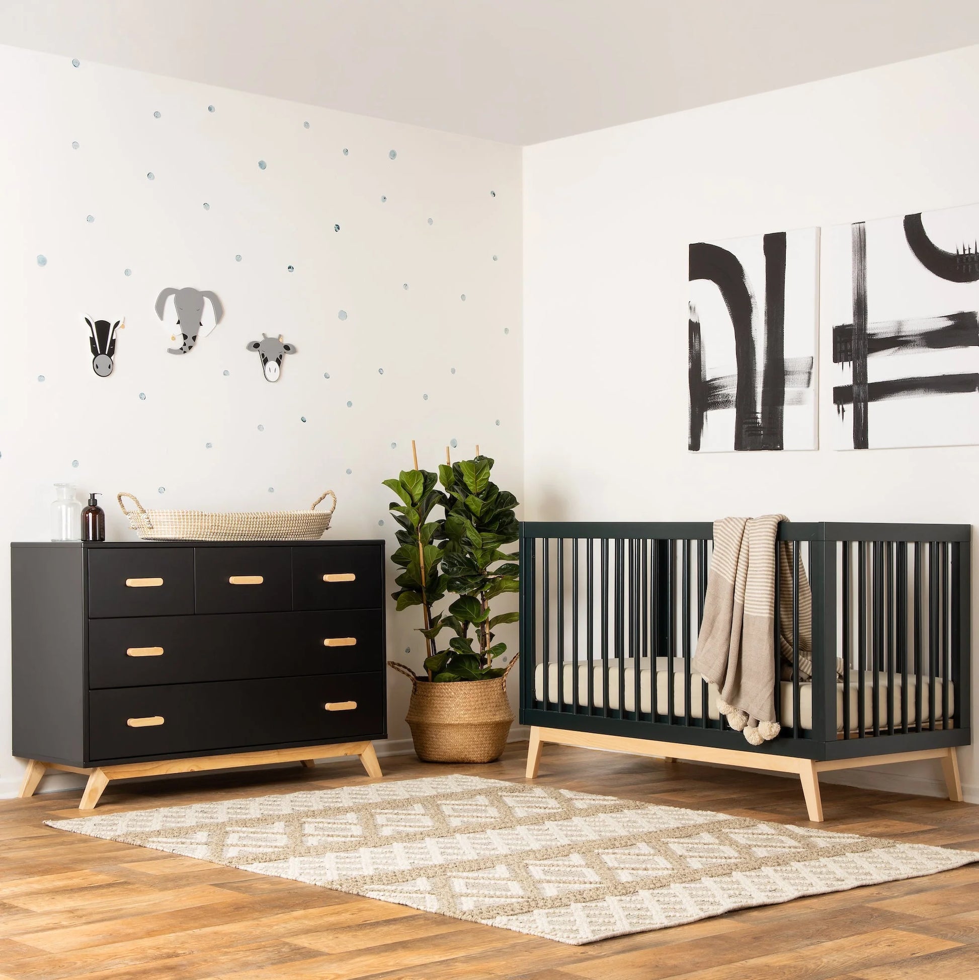 Soho 5-Drawer Dresser, White