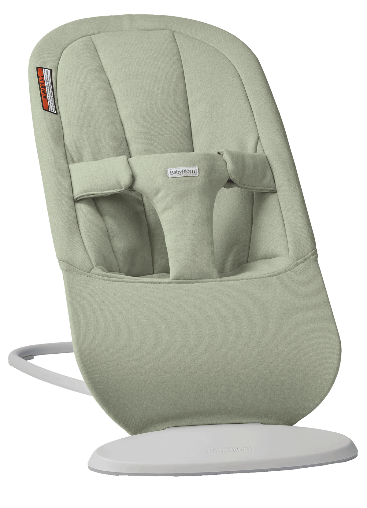 BabyBjörn Bouncer Begin in Light green Brushed Woven