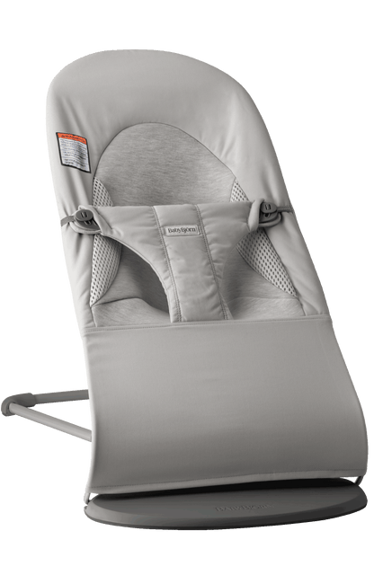 BabyBjörn Bouncer Bliss in Light gray Tri-Fabric