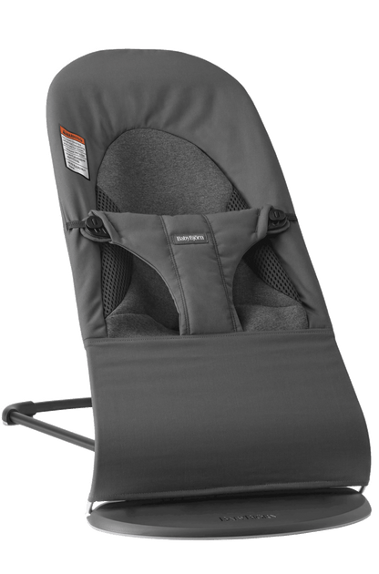 BabyBjörn Bouncer Bliss in Dark gray Tri-Fabric