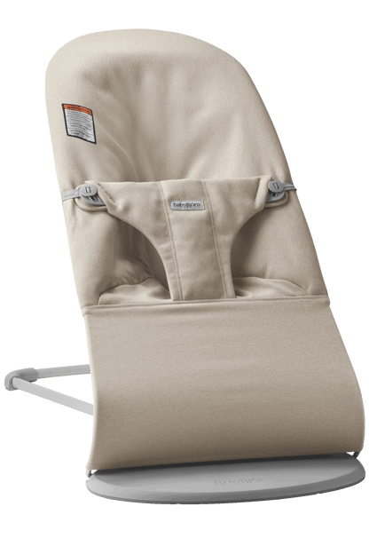 BabyBjörn Bouncer Bliss in Light beige Brushed Woven